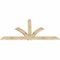 Ekena Millwork Redmond Rough Sawn Timber Gable Bracket, Douglas Fir, 96"W x 48"H x 2"D x 6"F, 12/12 Pitch GBW096X48X0206RED00RDF - alternate 2